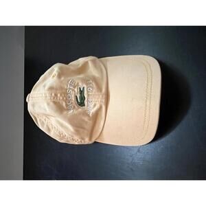 Lacosta F5336 Yellow Logo Hat in Cotton